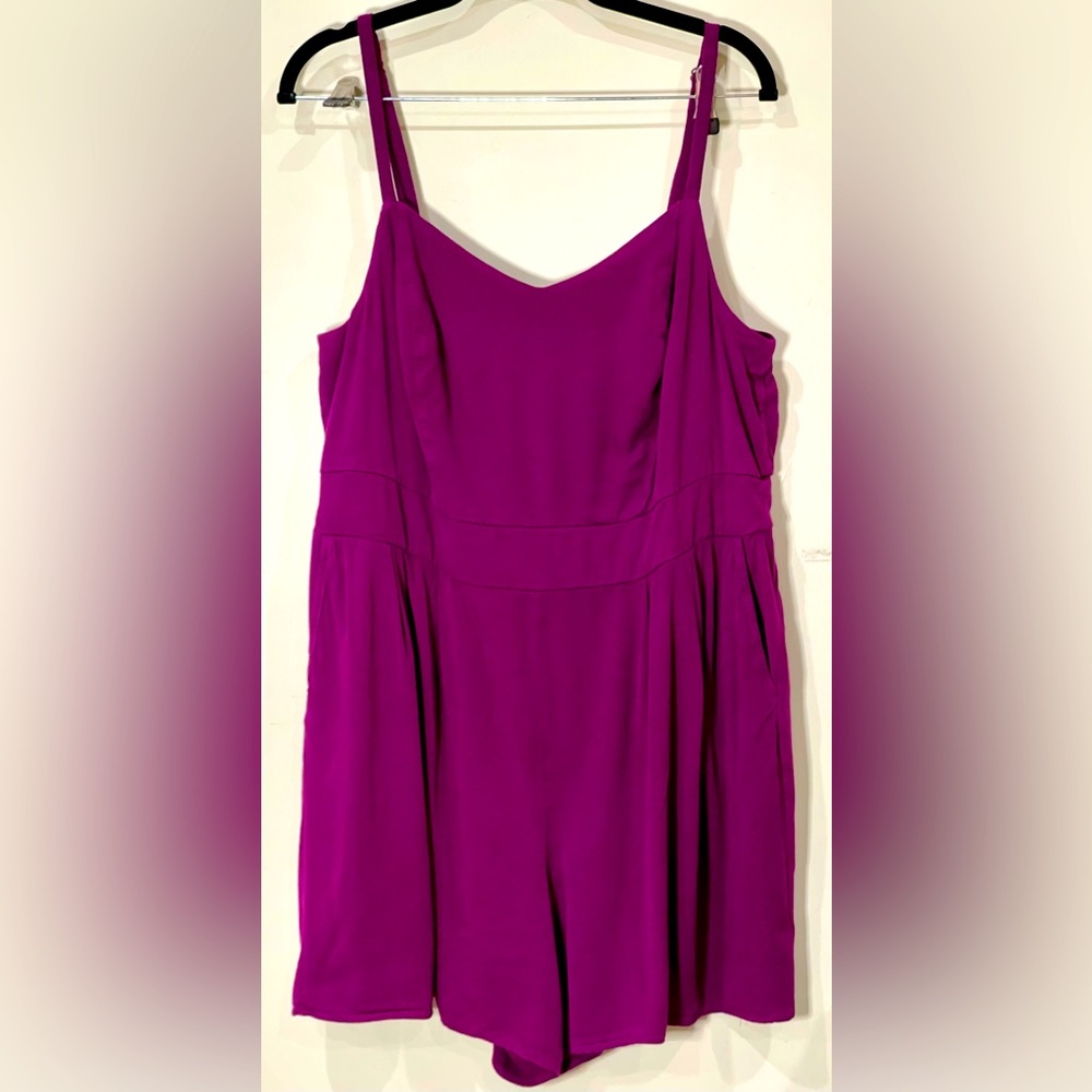 Torrid Super Soft Romper in Purple Size 0